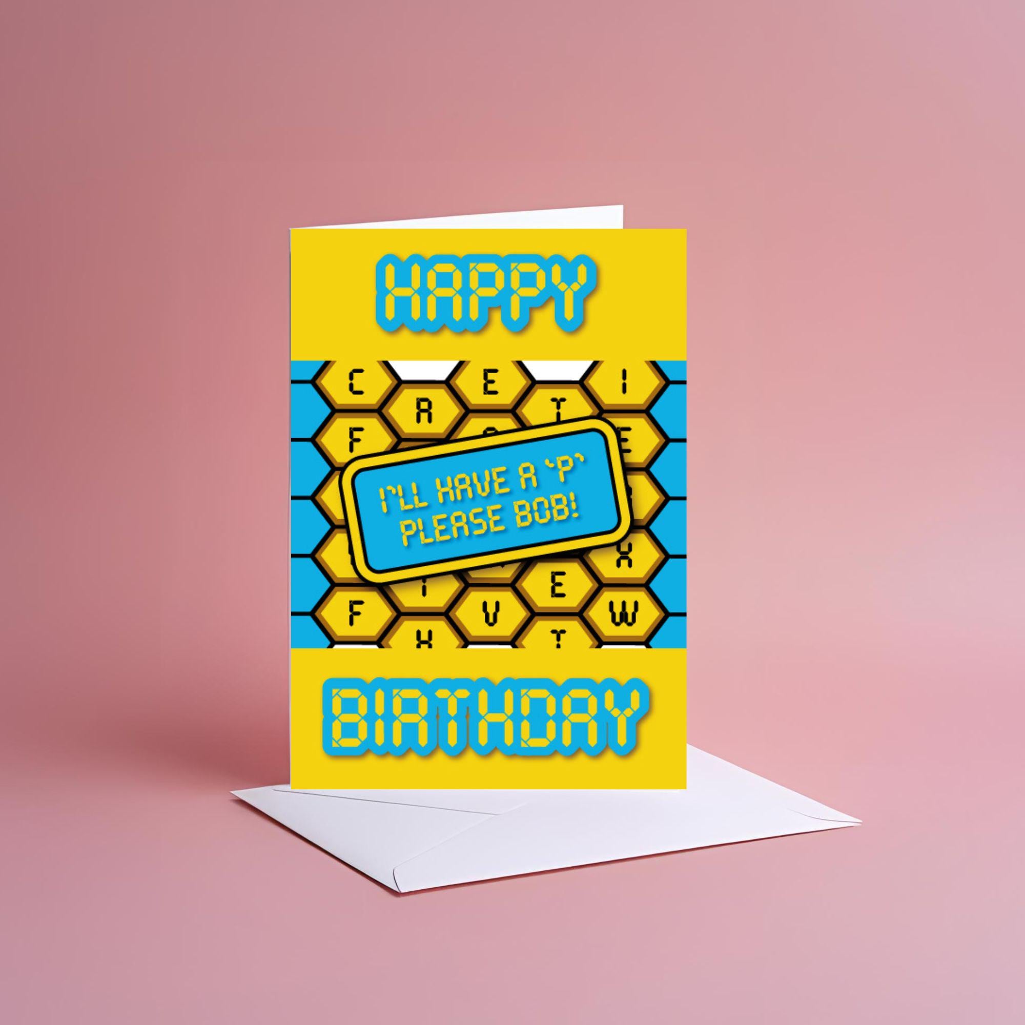 A6 Funny Blockbusters Birthday Card