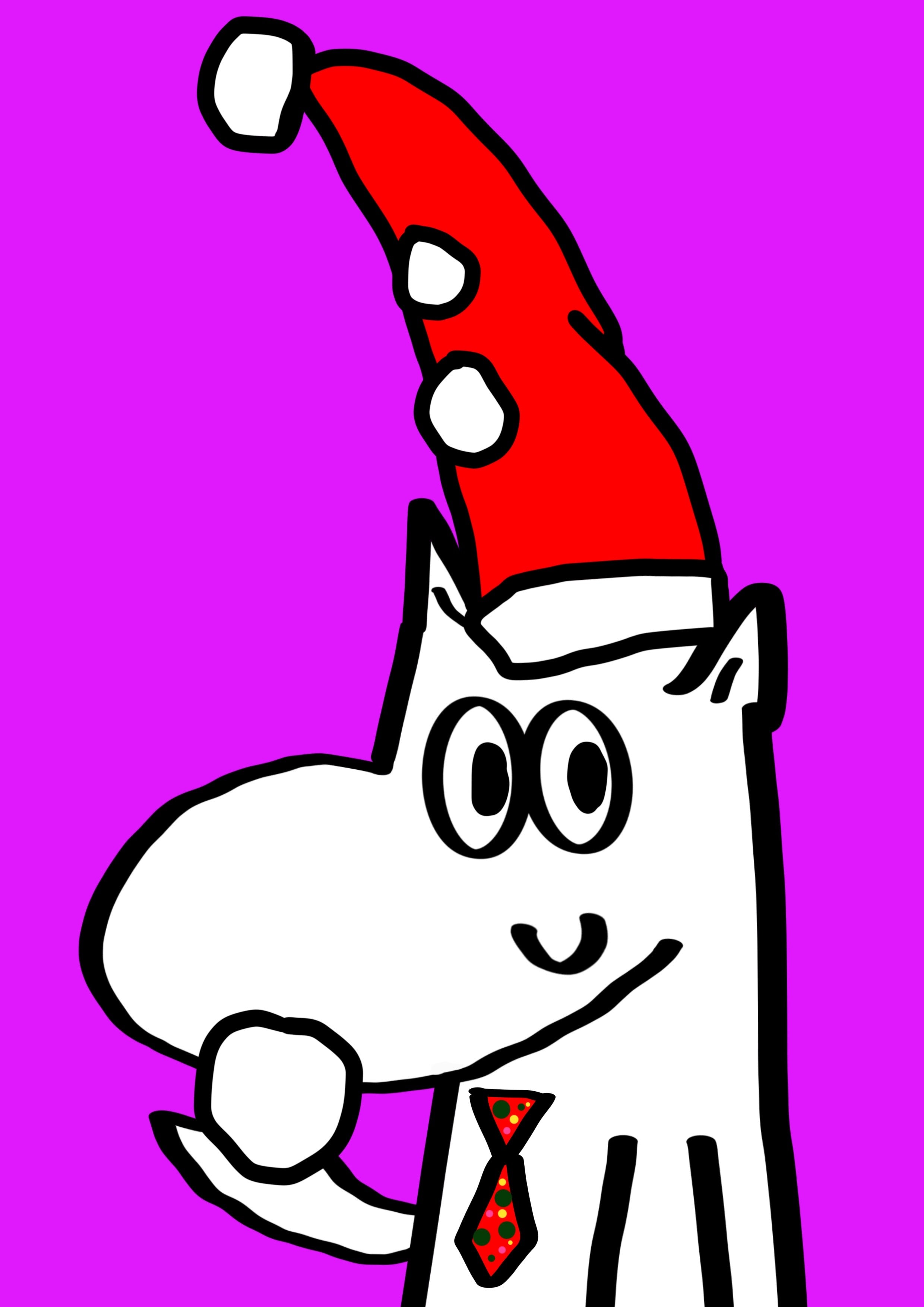 A5 Merry Christmas inspired by the moomins card