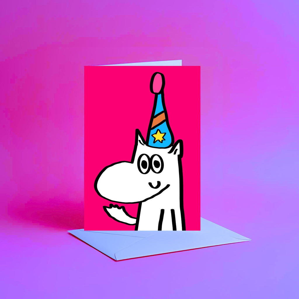 A5 Happy Birthday inspired by the moomins card