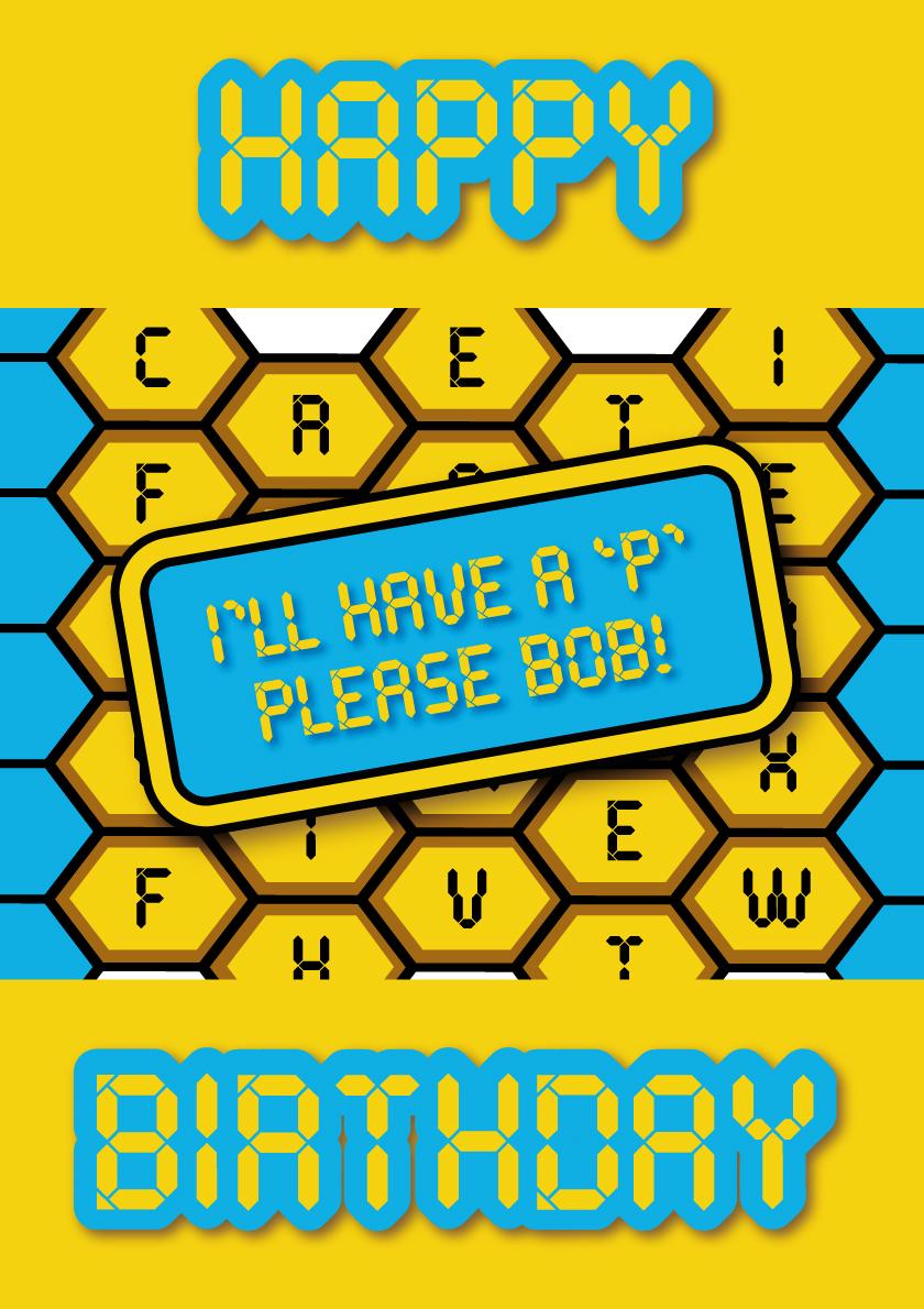 A5 Funny Blockbusters Birthday Card: 80s/90s TV Show Nostalgia